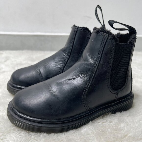 Dr. Martens #2976 Women's Black Leonore Chelsea Boots Zip Up Shoes Size 9 US - Picture 1 of 10